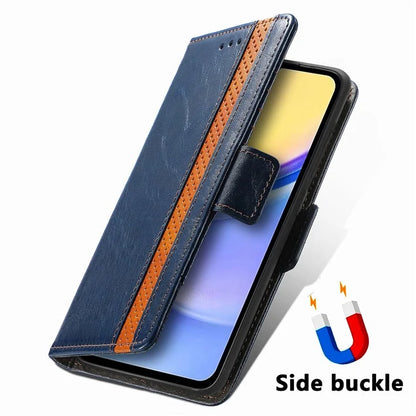 CASENEO 002 Series For Samsung Galaxy A15 4G / A15 5G Cell Phone Case RFID Blocking Stand Cover