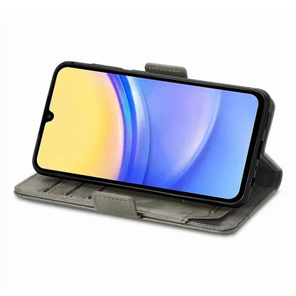 CASENEO 002 Series For Samsung Galaxy A15 4G / A15 5G Cell Phone Case RFID Blocking Stand Cover
