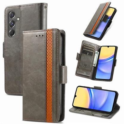 CASENEO 002 Series For Samsung Galaxy A15 4G / A15 5G Cell Phone Case RFID Blocking Stand Cover