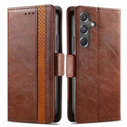 CASENEO 002 Series For Samsung Galaxy A15 4G / A15 5G Cell Phone Case RFID Blocking Stand Cover