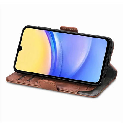 CASENEO 002 Series For Samsung Galaxy A15 4G / A15 5G Cell Phone Case RFID Blocking Stand Cover