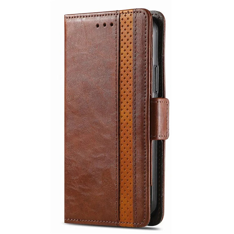 CASENEO 002 Series For Samsung Galaxy A15 4G / A15 5G Cell Phone Case RFID Blocking Stand Cover