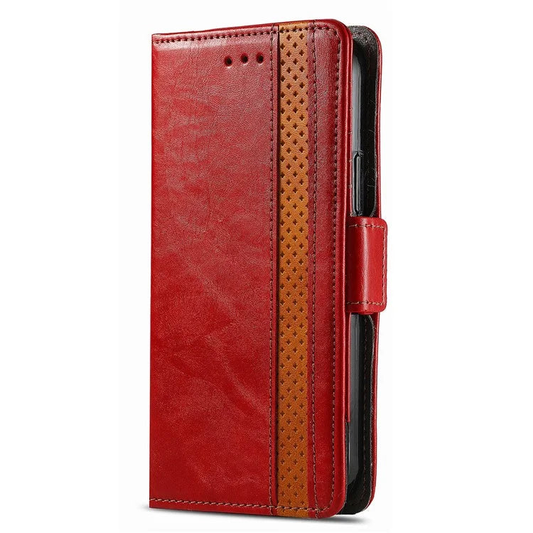 CASENEO 002 Series For Samsung Galaxy A15 4G / A15 5G Cell Phone Case RFID Blocking Stand Cover