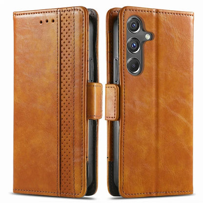 CASENEO 002 Series For Samsung Galaxy A15 4G / A15 5G Cell Phone Case RFID Blocking Stand Cover