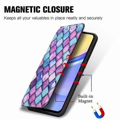 CASENEO 001 Series for Samsung Galaxy A15 4G / 5G Pattern Case RFID Blocking Protection