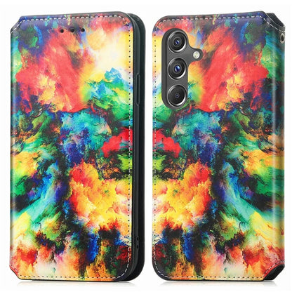 CASENEO 001 Series for Samsung Galaxy A15 4G / 5G Pattern Case RFID Blocking Protection