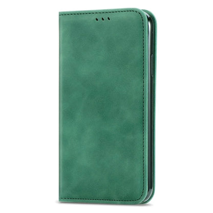 Phone Stand Case for ZTE Blade V50 Vita Shell Skin-touch PU Leather Cover