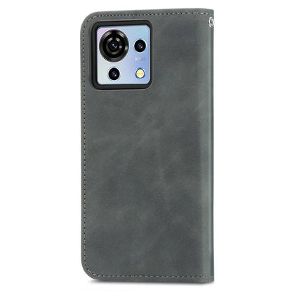 Phone Stand Case for ZTE Blade V50 Vita Shell Skin-touch PU Leather Cover