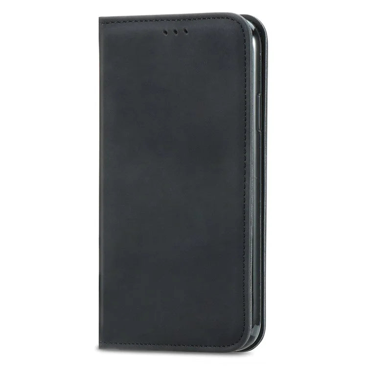 For Xiaomi Redmi 13C 4G / Poco C65 4G Leather Case Magnetic Absorption Phone Stand Cover