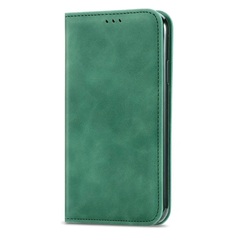 For Xiaomi Redmi 13C 4G / Poco C65 4G Leather Case Magnetic Absorption Phone Stand Cover