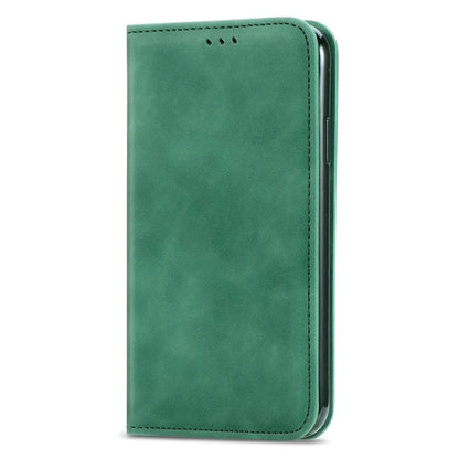 For Xiaomi Redmi 13C 4G / Poco C65 4G Leather Case Magnetic Absorption Phone Stand Cover