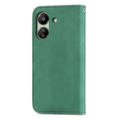 For Xiaomi Redmi 13C 4G / Poco C65 4G Leather Case Magnetic Absorption Phone Stand Cover