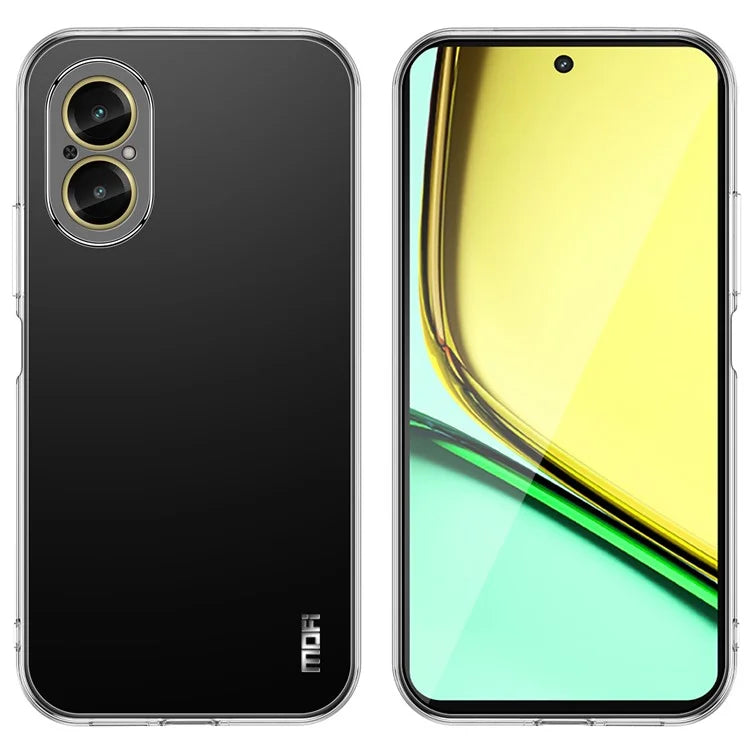 MOFI For Realme C67 4G Soft TPU Case Anti-scratch Mobile Phone Back Cover