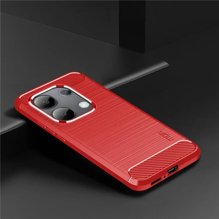 MOFI JK TPU Series-1 For Xiaomi Redmi Note 13 4G TPU Phone Case Carbon Fiber Texture