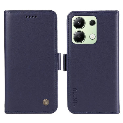 YIKATU YK-003 For Xiaomi Redmi Note 13 4G Leather Wallet Case Side Magnetic Clasp