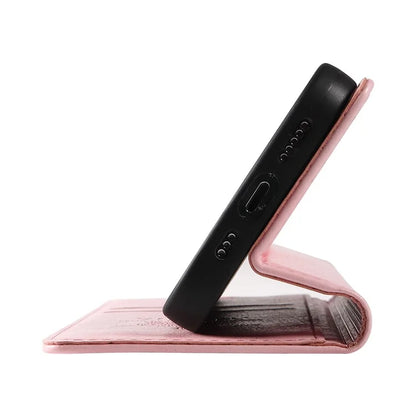 YIKATU YK-006 For Xiaomi Redmi Note 13 4G Leather Case Magnetic Closing Litchi Texture