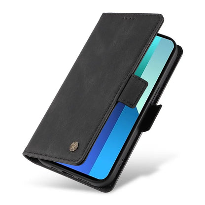 YIKATU YK-005 For Xiaomi Redmi Note 13 4G Wallet Cover Skin-touch Leather Phone Case