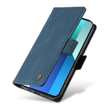 YIKATU YK-005 For Xiaomi Redmi Note 13 4G Wallet Cover Skin-touch Leather Phone Case