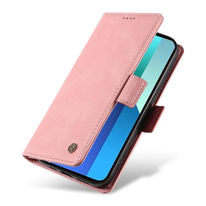 YIKATU YK-005 For Xiaomi Redmi Note 13 4G Wallet Cover Skin-touch Leather Phone Case