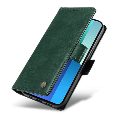 YIKATU YK-007 For Xiaomi Redmi Note 13 4G Leather Case Litchi Texture Cover Phone Wallet
