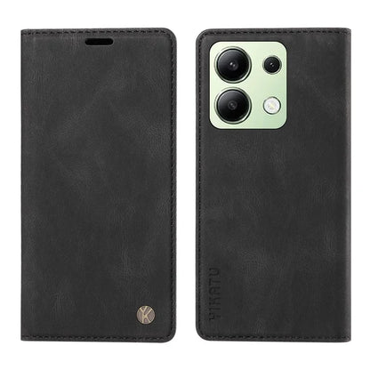 YIKATU YK-004 For Xiaomi Redmi Note 13 4G Leather Case Wallet Magnetic Closing