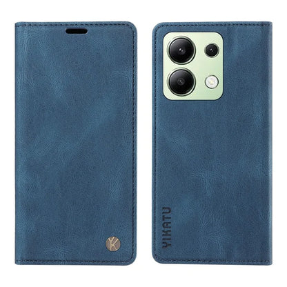 YIKATU YK-004 For Xiaomi Redmi Note 13 4G Leather Case Wallet Magnetic Closing