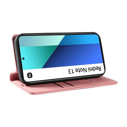 YIKATU YK-004 For Xiaomi Redmi Note 13 4G Leather Case Wallet Magnetic Closing