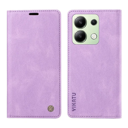 YIKATU YK-004 For Xiaomi Redmi Note 13 4G Leather Case Wallet Magnetic Closing
