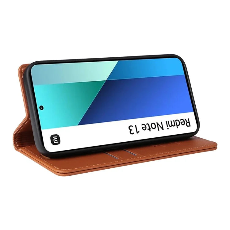 YIKATU YK-001 For Xiaomi Redmi Note 13 4G Case Wallet Phone Cover Magnetic Closing