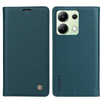 YIKATU YK-001 For Xiaomi Redmi Note 13 4G Case Wallet Phone Cover Magnetic Closing
