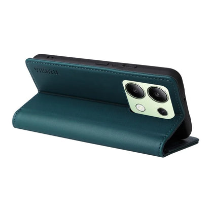 YIKATU YK-001 For Xiaomi Redmi Note 13 4G Case Wallet Phone Cover Magnetic Closing