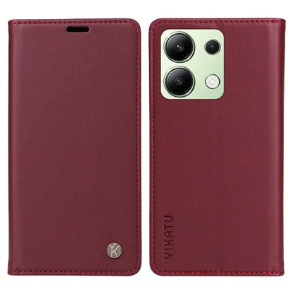 YIKATU YK-001 For Xiaomi Redmi Note 13 4G Case Wallet Phone Cover Magnetic Closing