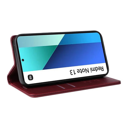 YIKATU YK-001 For Xiaomi Redmi Note 13 4G Case Wallet Phone Cover Magnetic Closing