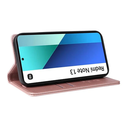 YIKATU YK-001 For Xiaomi Redmi Note 13 4G Case Wallet Phone Cover Magnetic Closing