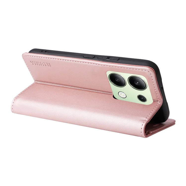 YIKATU YK-001 For Xiaomi Redmi Note 13 4G Case Wallet Phone Cover Magnetic Closing