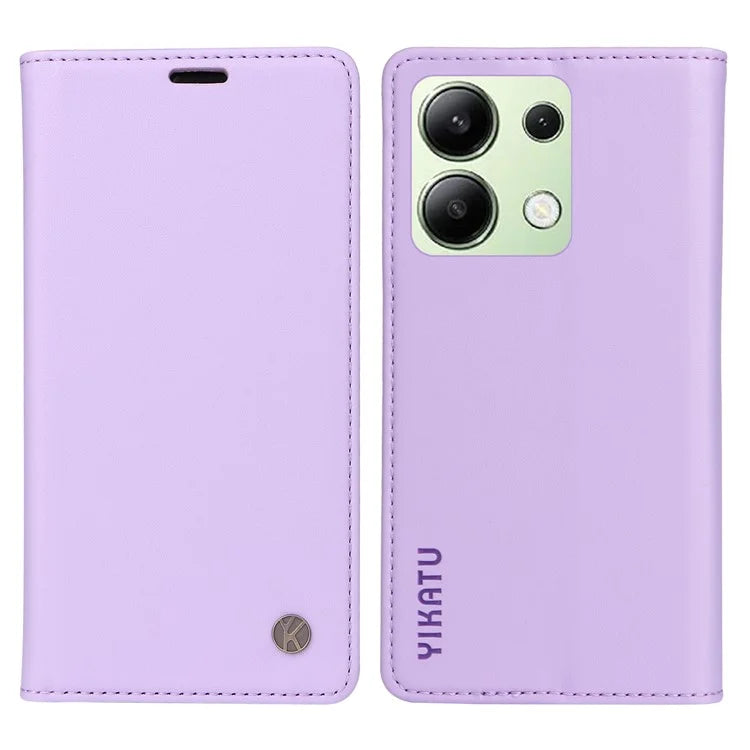 YIKATU YK-001 For Xiaomi Redmi Note 13 4G Case Wallet Phone Cover Magnetic Closing