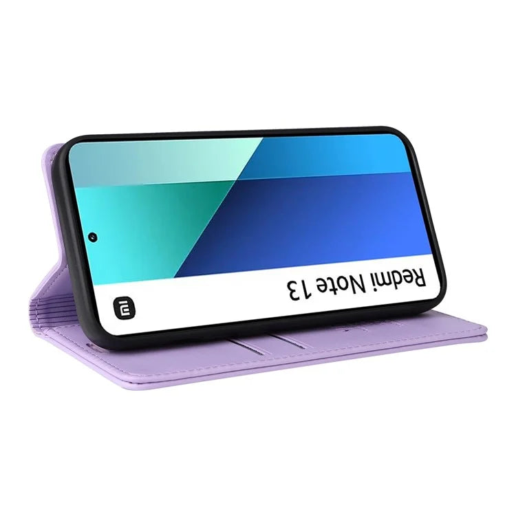 YIKATU YK-001 For Xiaomi Redmi Note 13 4G Case Wallet Phone Cover Magnetic Closing