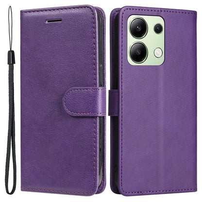 KT Leather Series-2 for Xiaomi Redmi Note 13 4G Leather Case Solid Color Phone Cover
