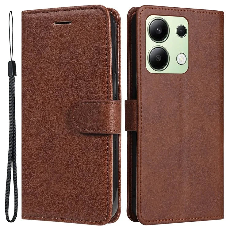KT Leather Series-2 for Xiaomi Redmi Note 13 4G Leather Case Solid Color Phone Cover