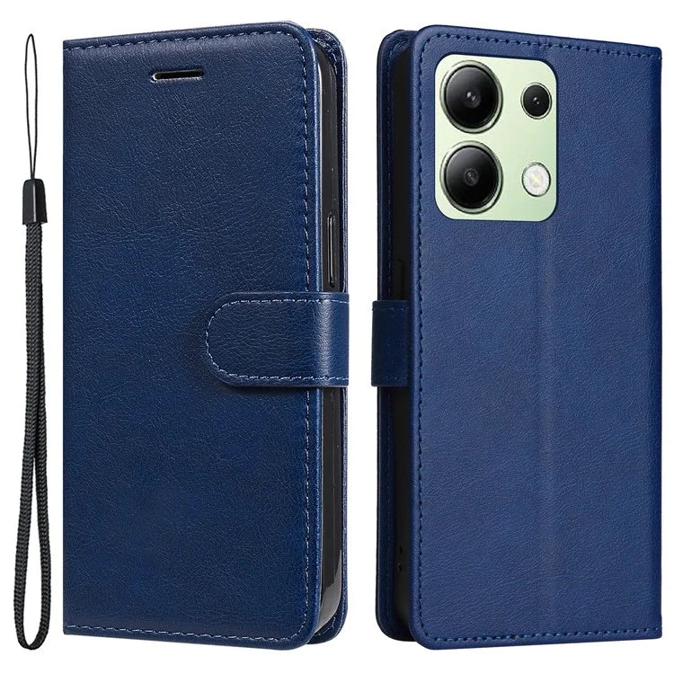 KT Leather Series-2 for Xiaomi Redmi Note 13 4G Leather Case Solid Color Phone Cover