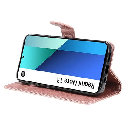 KT Leather Series-2 for Xiaomi Redmi Note 13 4G Leather Case Solid Color Phone Cover