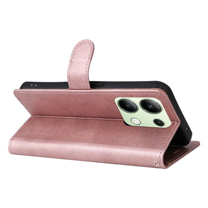 KT Leather Series-2 for Xiaomi Redmi Note 13 4G Leather Case Solid Color Phone Cover