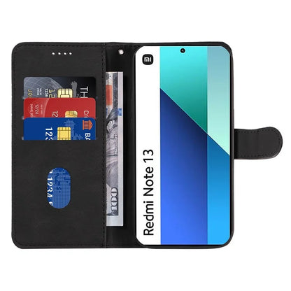 For Xiaomi Redmi Note 13 4G Case Leather Phone Cover with Wallet Card Slots