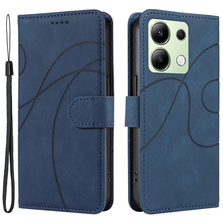 For Xiaomi Redmi Note 13 4G Case Leather Phone Cover with Wallet Card Slots