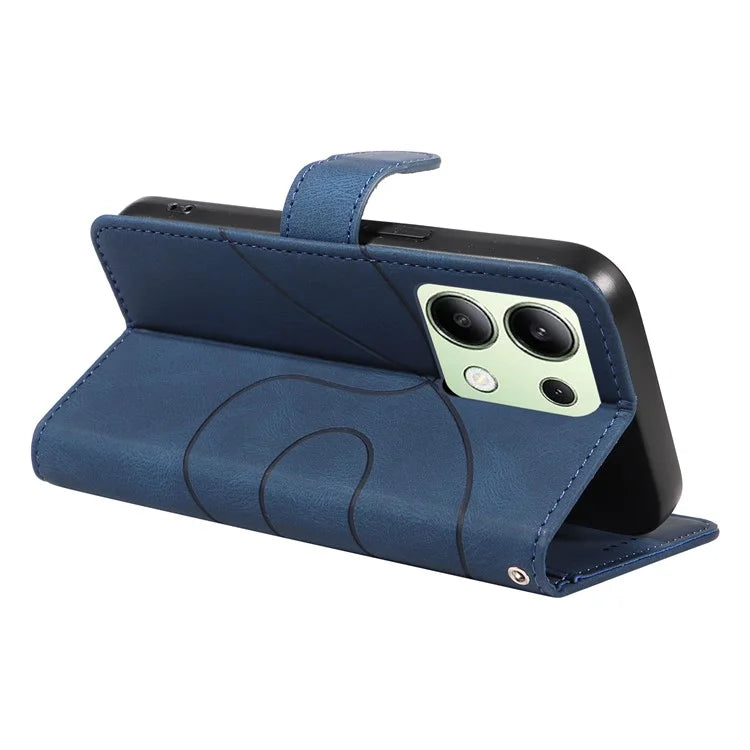 For Xiaomi Redmi Note 13 4G Case Leather Phone Cover with Wallet Card Slots
