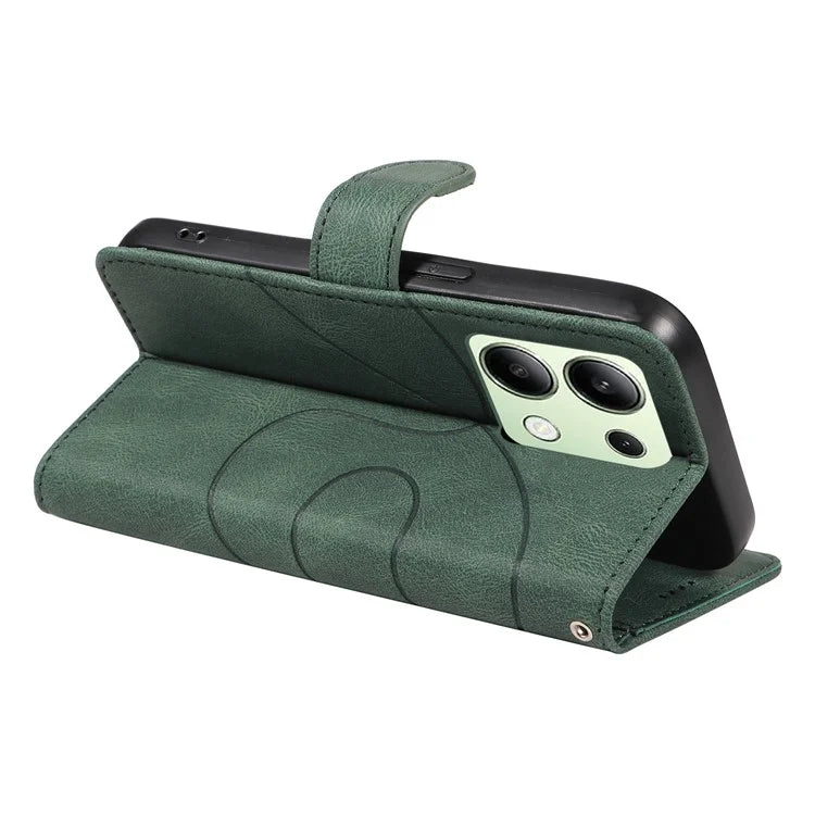 For Xiaomi Redmi Note 13 4G Case Leather Phone Cover with Wallet Card Slots