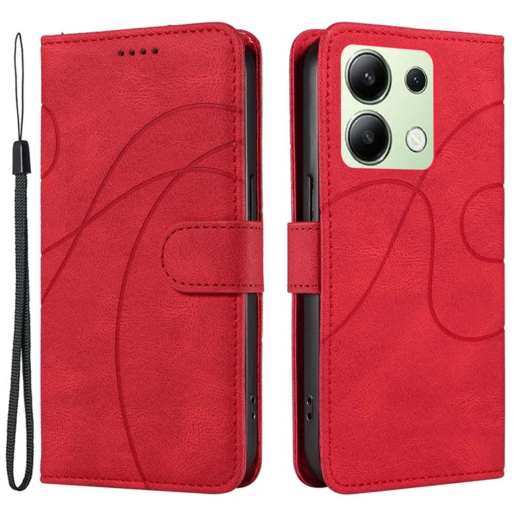 For Xiaomi Redmi Note 13 4G Case Leather Phone Cover with Wallet Card Slots