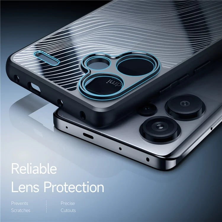 DUX DUCIS Aimo Series For Xiaomi Redmi Note 13 Pro+ 5G Case PC+TPU Protective Phone Cover (REACH Certification)