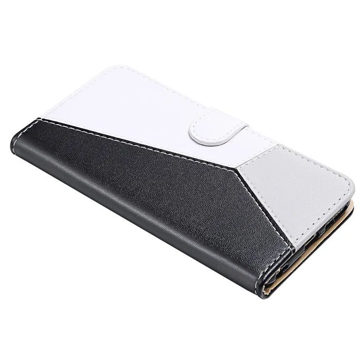 For Samsung Galaxy A55 5G Cover Three-color Splicing Leather Wallet Phone Case