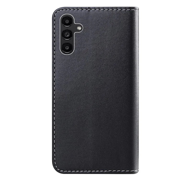 For Samsung Galaxy A55 5G Cover Three-color Splicing Leather Wallet Phone Case
